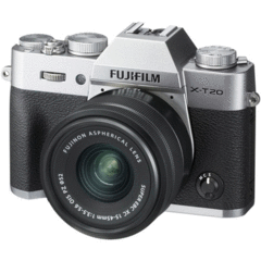 Fujifilm X-T20 with XC 15-45mm Kit (Silver)